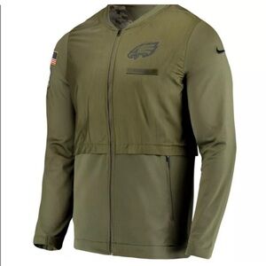 Nike Mens Philadelphia Eagles
Salute To Service On-Field Full-Zip Jacket XL